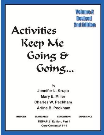 Activities Keep Me Going and Going cover