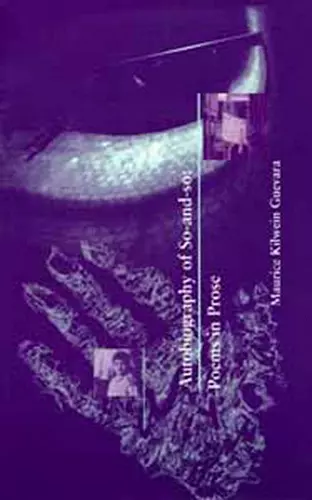 Autobiography of So–and–So – Poems in Prose cover
