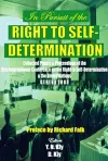In Pursuit of the Right to Self Determination cover