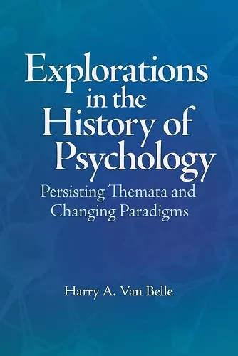 Explorations in the History of Psychology cover