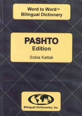 English-Pashto & Pashto-English Word-to-Word Dictionary cover