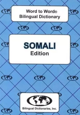 English-Somali & Somali-English Word-to-Word Dictionary cover