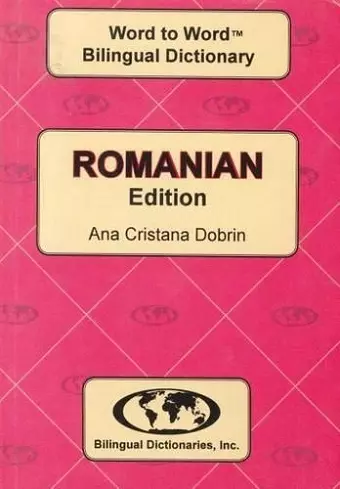 English-Romanian & Romanian-English Word-to-Word Dictionary cover