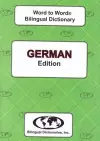 English-German & German-English Word-to-Word Dictionary cover