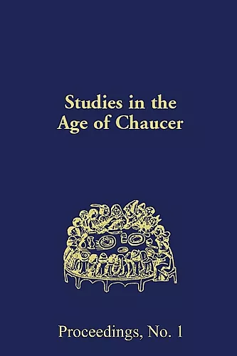 Studies in the Age of Chaucer cover