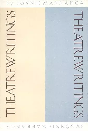 Theatrewritings cover