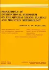 Proceedings of International Symposium of the Qinghai–Xizang Plateau & Mountain Meteorology, March 20–24, 1984, Beijing, China cover