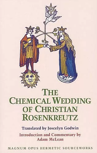 The Chemical Wedding of Christian Rosenkreutz cover