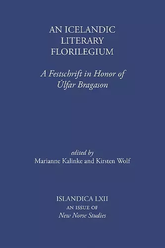 An Icelandic Literary Florilegium cover