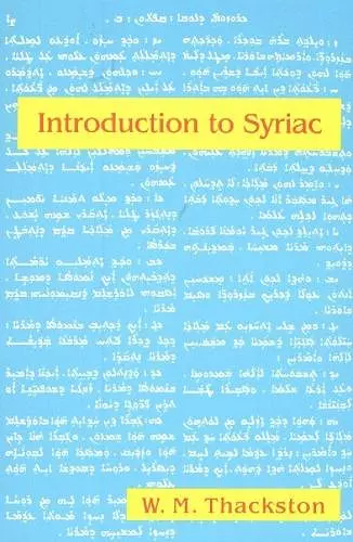 Introduction to Syriac cover