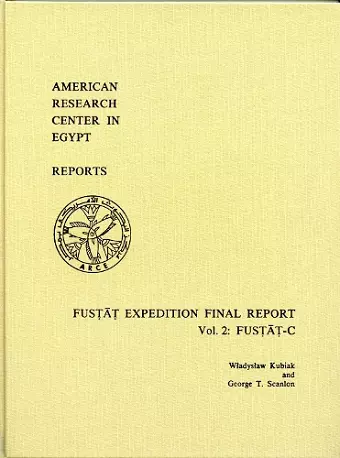 Fustat Expedition Final Report, Vol. 2 cover