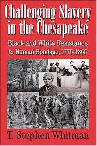Challenging Slavery in the Chesapeake – Black and White Resistance to Human Bondage 1775–1865 cover