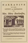 Narrative of the Capture and Rescue of Mary Rowlan cover