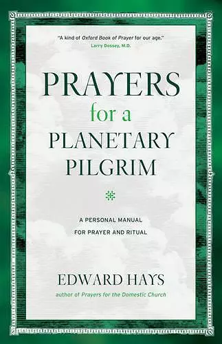 Prayers for a Planetary Pilgrim cover