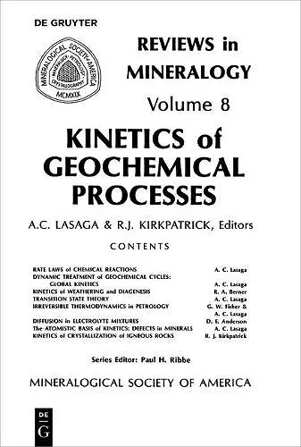 Kinetics of Geochemical Processes cover