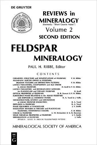 Feldspar Mineralogy cover