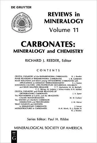 Carbonates cover