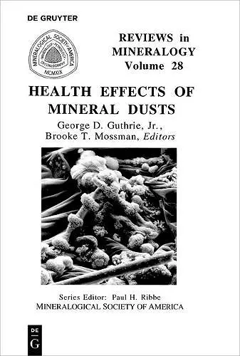 Health Effects of Mineral Dusts cover