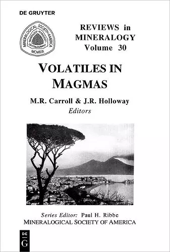 Volatiles in Magmas cover