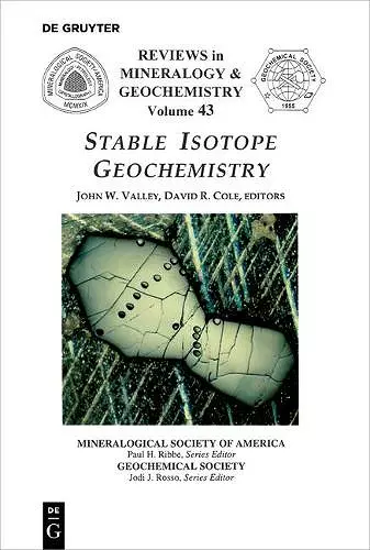 Stable Isotope Geochemistry cover