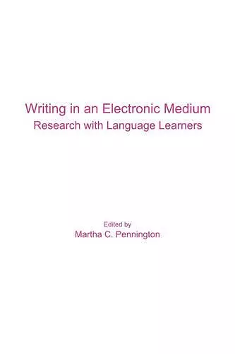 Writing in an Electronic Medium cover