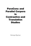 ParaConc and Parallel Corpora in Contrastive and Translation Studies cover