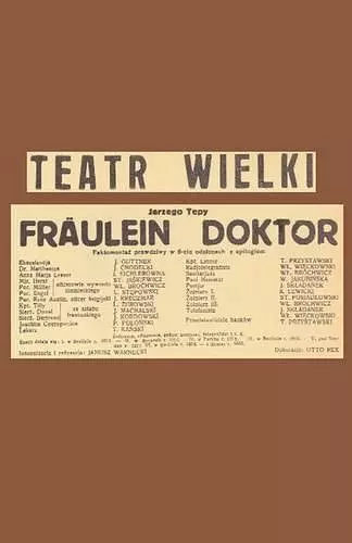 Fräulein Doktor cover