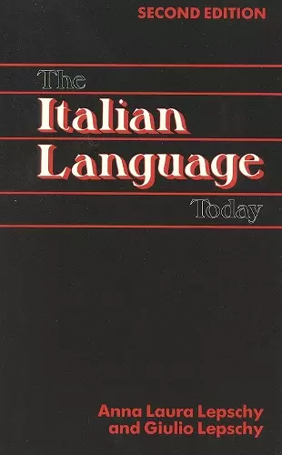 The Italian Language Today cover