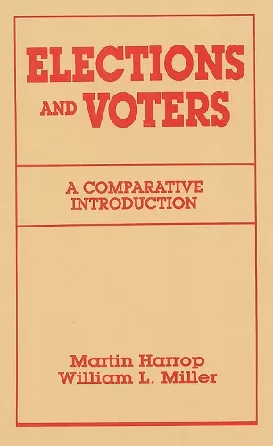 Elections and Voters cover