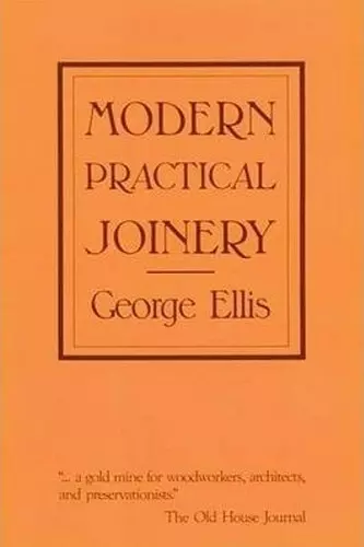 Modern Practical Joinery cover