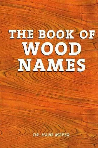 Book of Wood Names cover