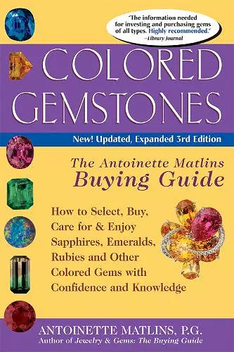 Colored Gemstones 3/E cover