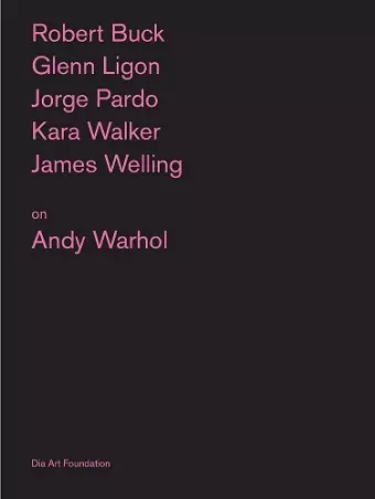 Artists on Andy Warhol cover