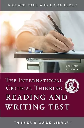 The International Critical Thinking Reading and Writing Test cover