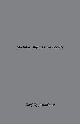 Modular Objects Civil Society cover