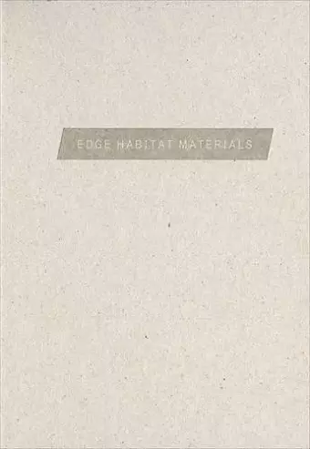 Edge Habitat Materials cover