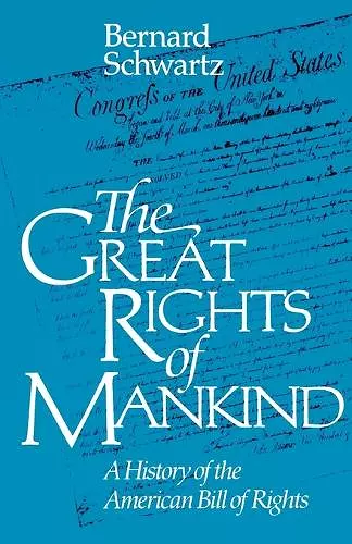 The Great Rights of Mankind cover