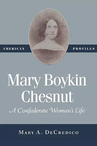 Mary Boykin Chesnut cover