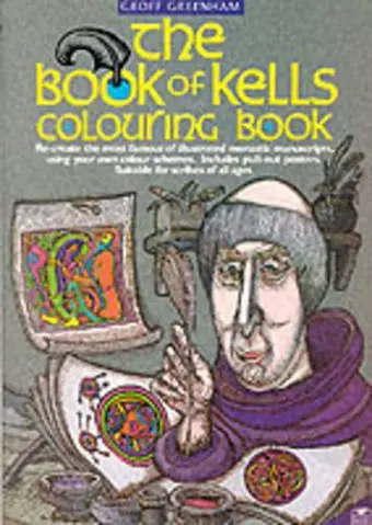 The Book Of Kells Colouring Book cover