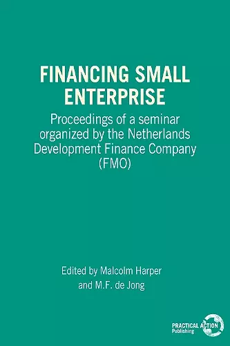 Financing Small Enterprise cover