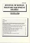 Journal of Roman Military Equipment Studies 1992 cover