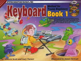 Progressive Keyboard Book 1 cover