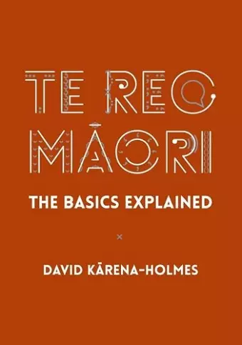 Te Reo Maori cover