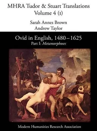 Ovid in English, 1480-1625 cover