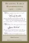 Reading Early Handwriting 1500-1700 cover