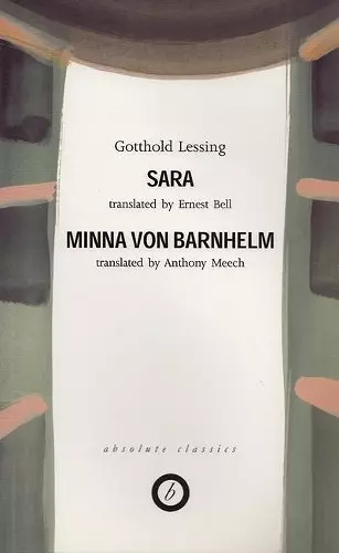 Lessing: Two Plays cover