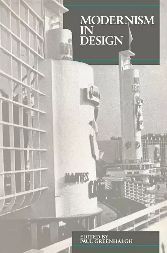 Modernism in Design Pb cover