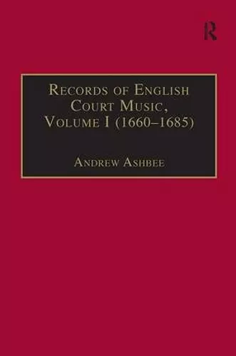 Records of English Court Music cover