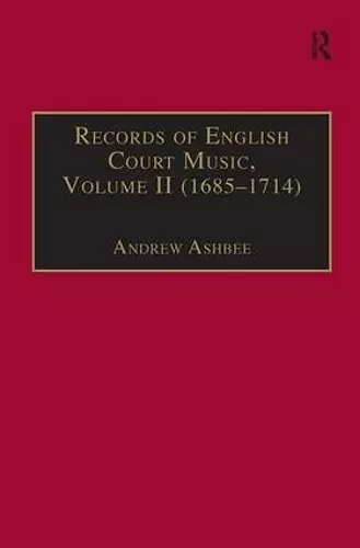 Records of English Court Music cover