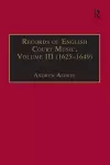 Records of English Court Music cover